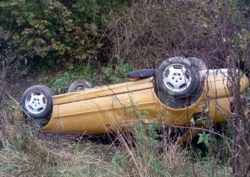 Accident spectaculos marți dimineața la Șaeș, jud. Mureș