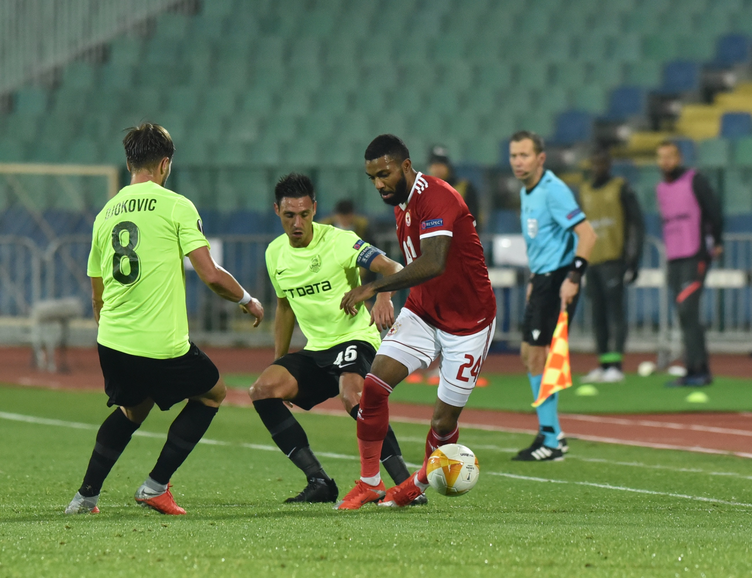 CFR, victorie în Europa League la Sofia