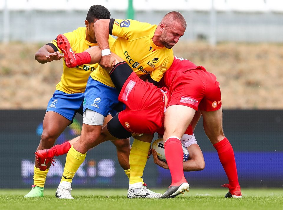 Rugby sub tricolor
