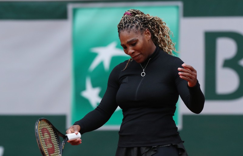 Serena Williams, accidentată la Paris