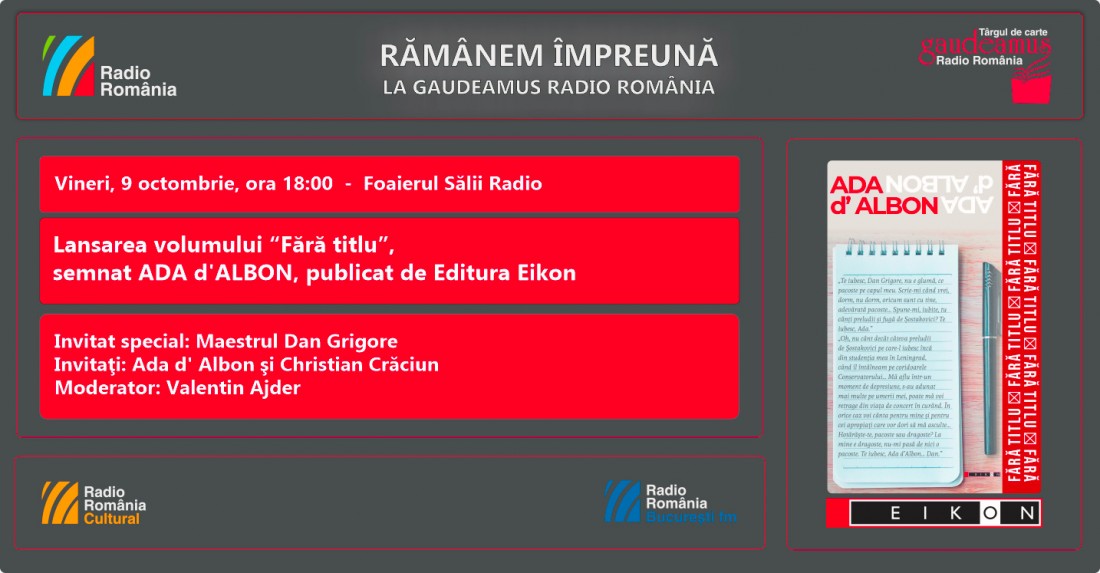 Rămânem împreună la Gaudeamus Radio România