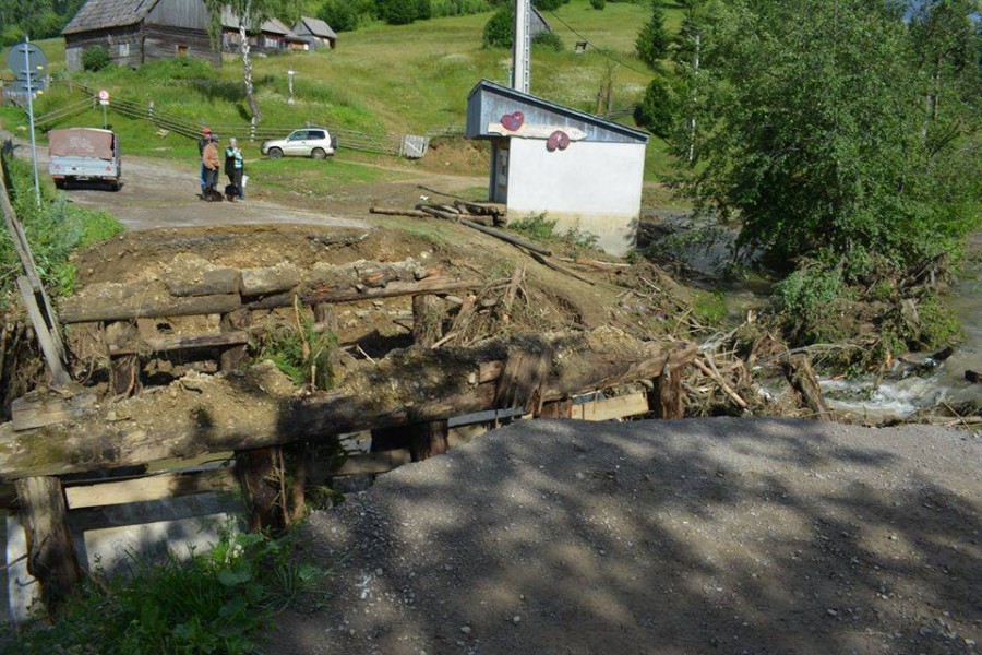 Lovitură de aruncător de calibru 50 mm, descoperită pe şantierul unui pod, în Harghita