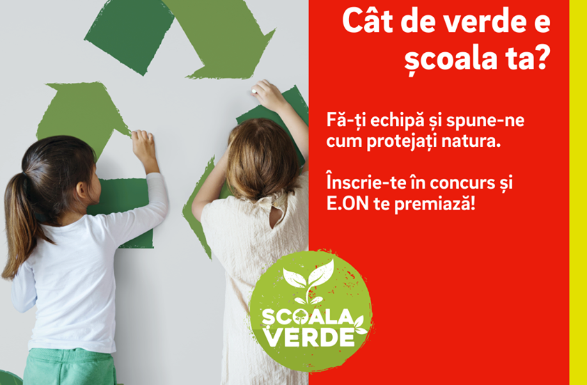 „Școala Verde”, concurs pentru idei ECO-responsabile