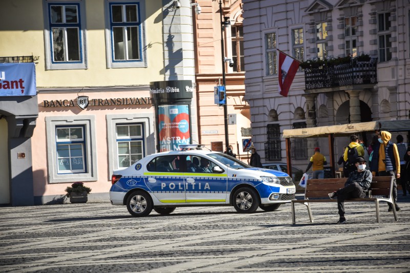 Sibiu: Amenzi în prima zi de scenariu roșu