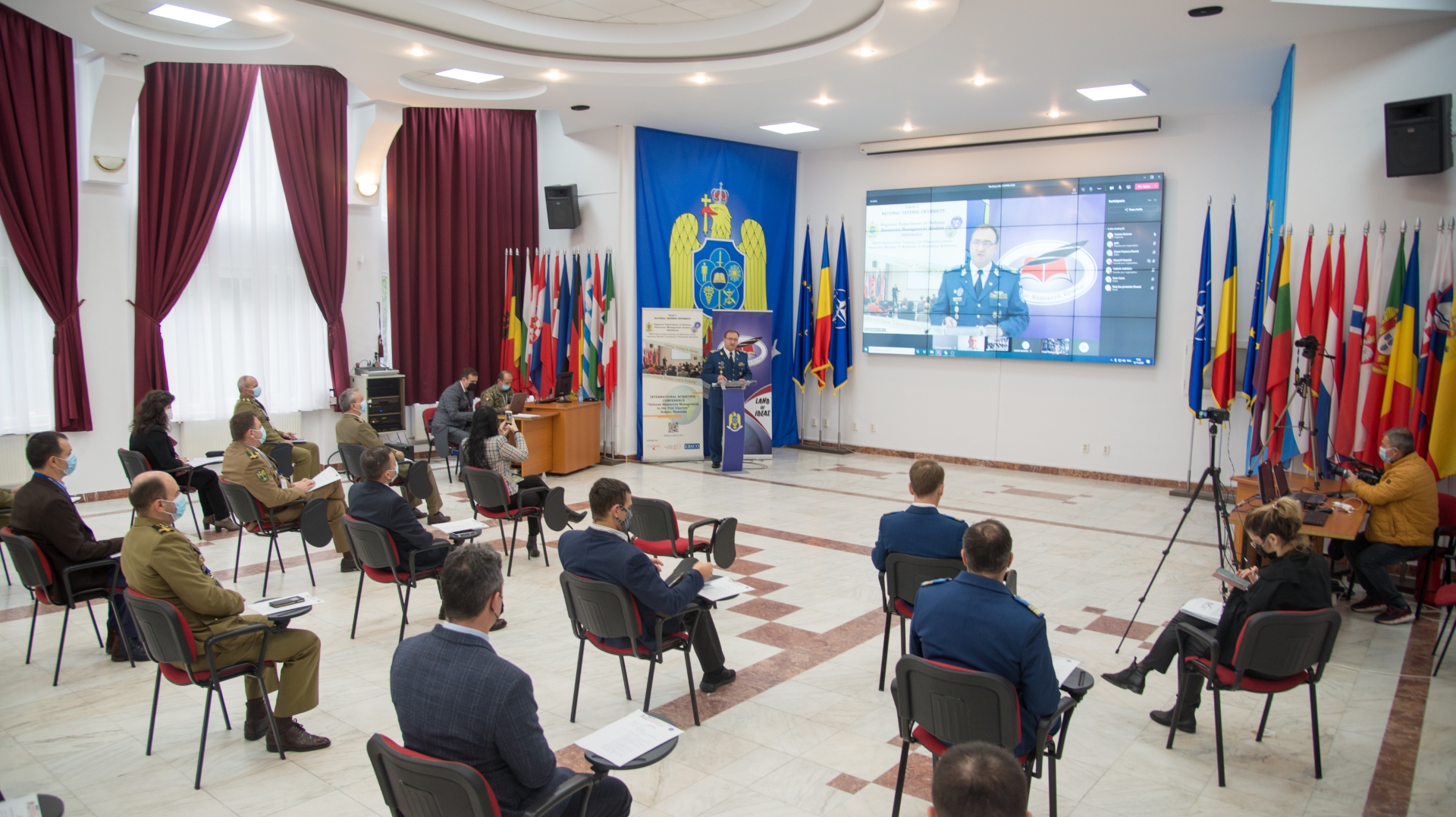 Brașov-Conferința Internațională Științifică „Managementul Resurselor de Apărare în secolul XXI” (CoDRM)