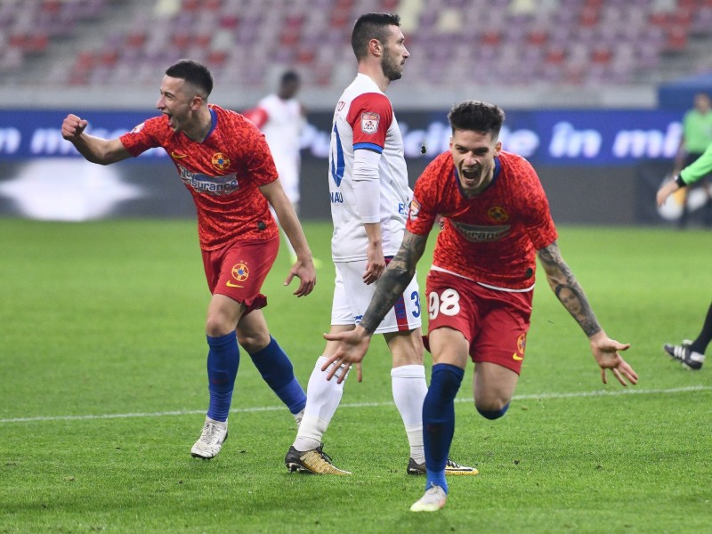 FCSB a preluat șefia clasamentului Ligii I