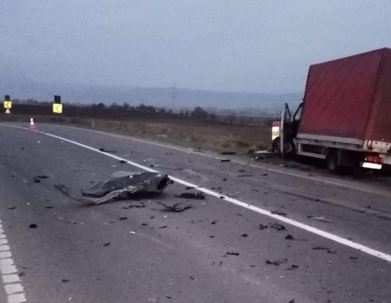 Accident grav la ieșirea din Sf. Gheorghe