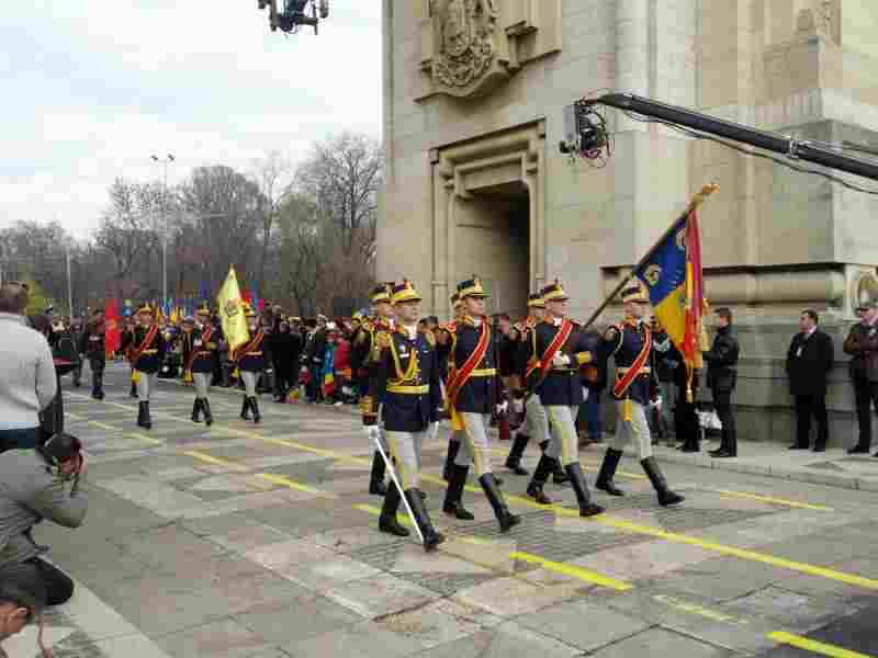 La Arcul de Triumf din Capitală e programată o repetiție a ceremoniilor pentru Ziua Națională