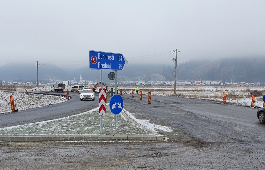 UPDATE: Autostrada A3 Râşnov-Cristian, primul tronson de autostradă din judeţul Braşov, a fost deschisă circulaţiei