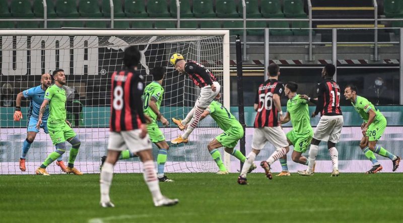 AC Milan, victorie in extremis cu Lazio