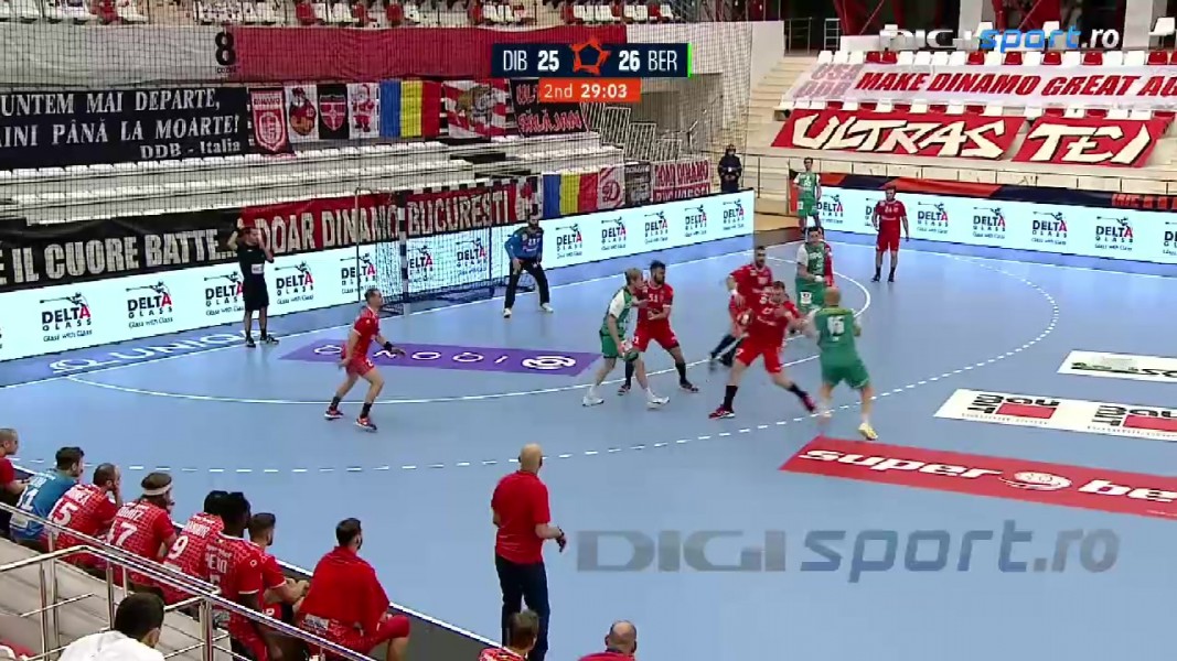 Dinamo, doar egal cu Füchse Berlin la handbal masculin
