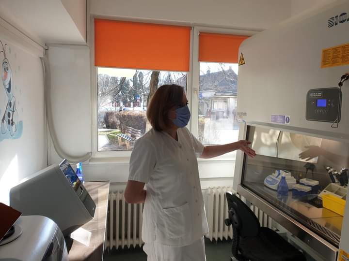 Teste COVID la Spitalul Clinic de Urgență pentru Copii Brașov
