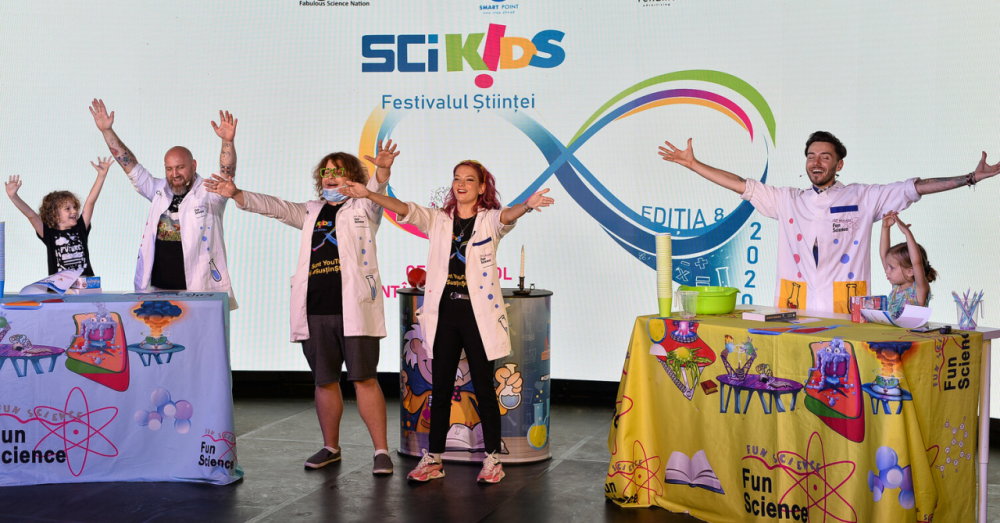 Peste 4.000 de participanți la festivalul SciKids