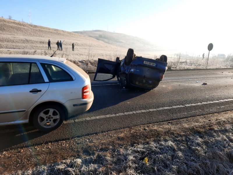 Accident cu victimă încarcerată la M. Ciuc