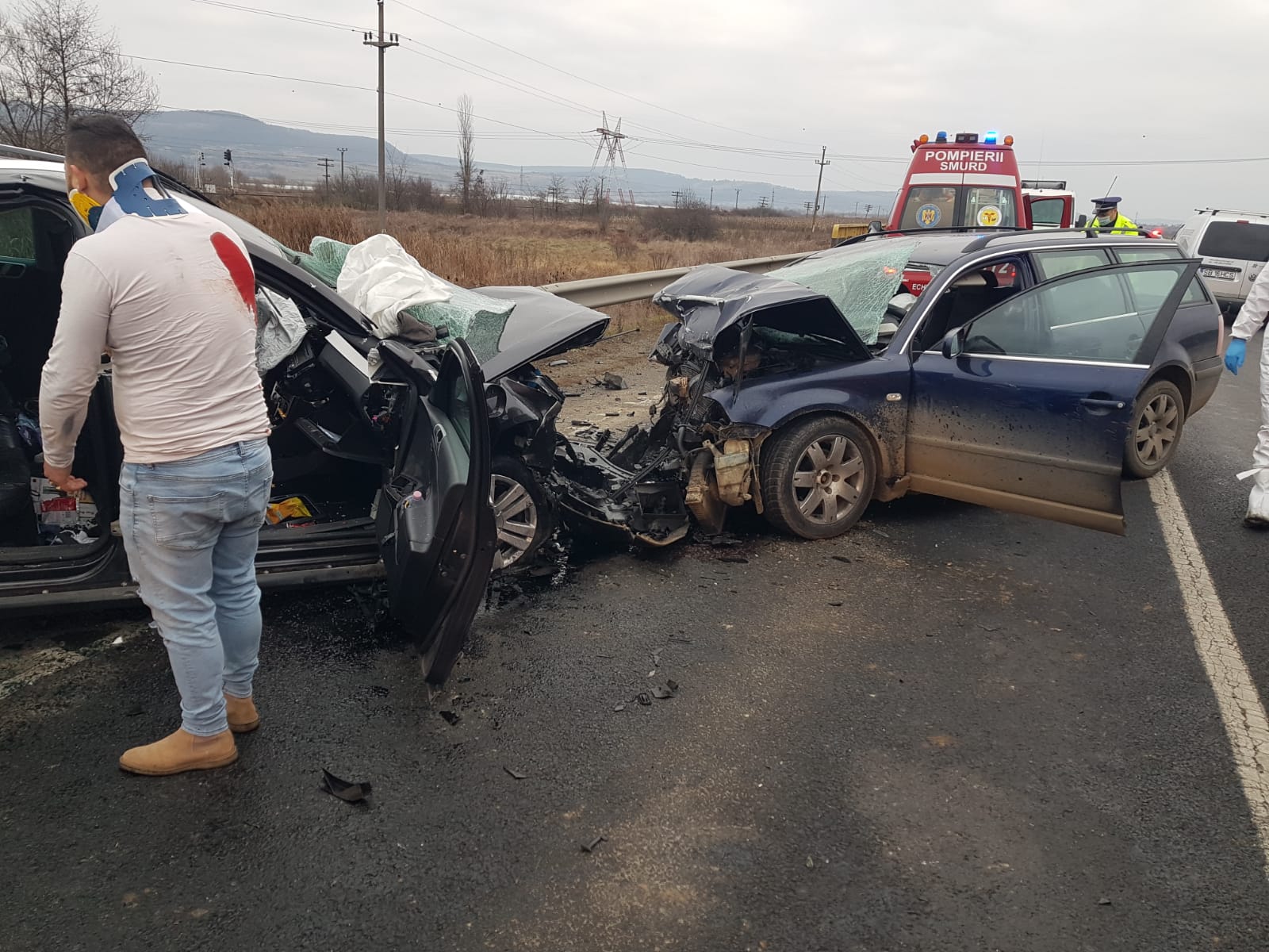 Grav accident rutier în județul Sibiu