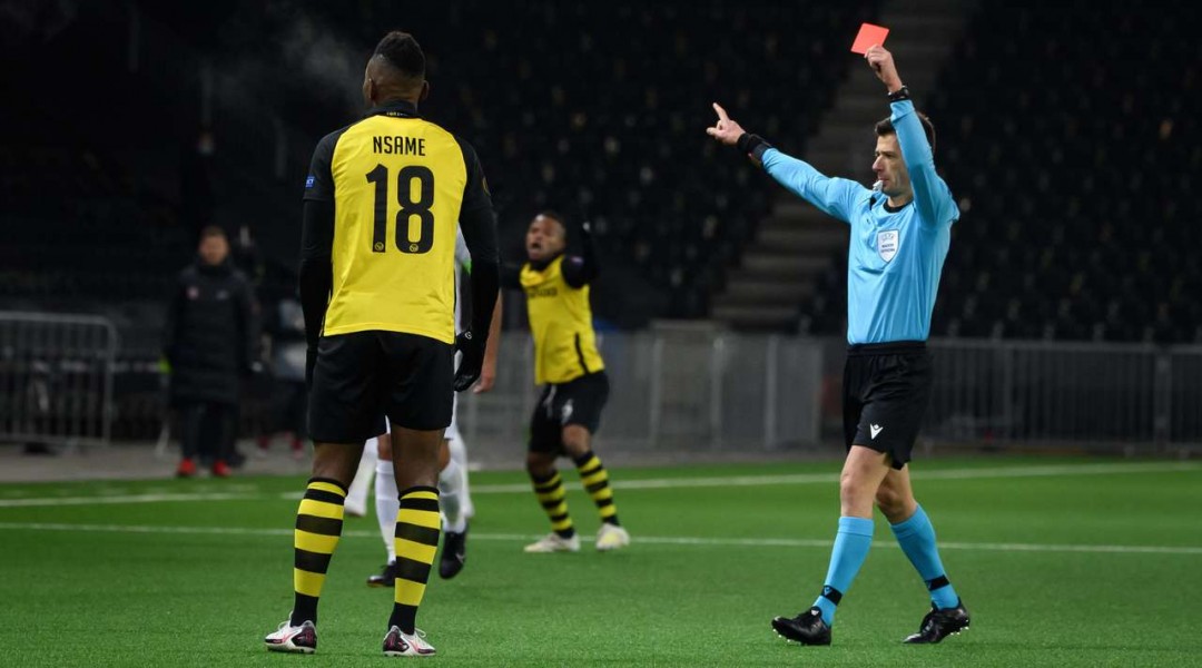 CFR Cluj, eliminată de arbitru