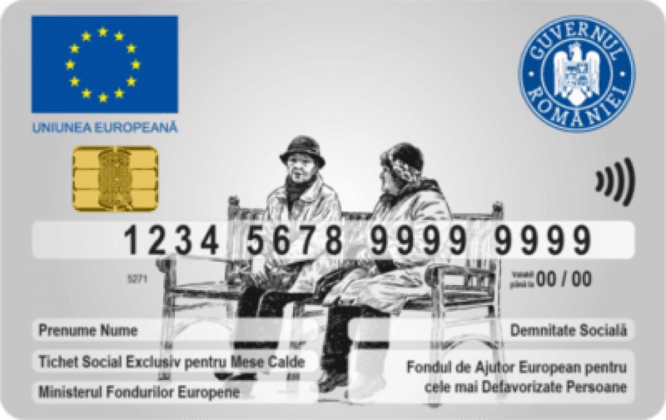 Beneficiarii de carduri sociale vor primi o nouă tranşă de 250 de lei