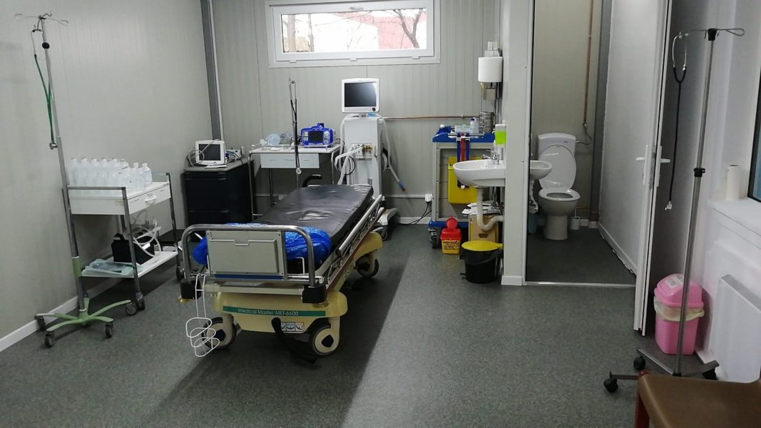 Izolatorul pentru persoanele cu COVID 19, dat în folosință la Sărmașu-Mureș