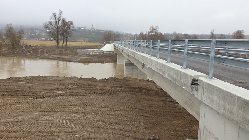 Brașov: A fost inaugurat un nou pod peste Olt