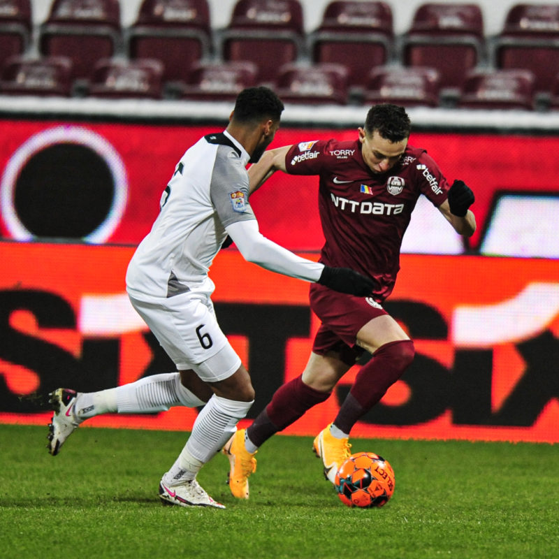 CFR Cluj, pe locul secund în Liga I de fotbal