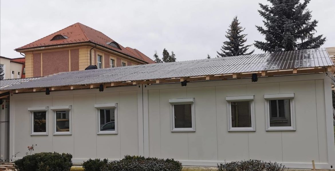 UPU modulară Sibiu se extinde cu 12 paturi