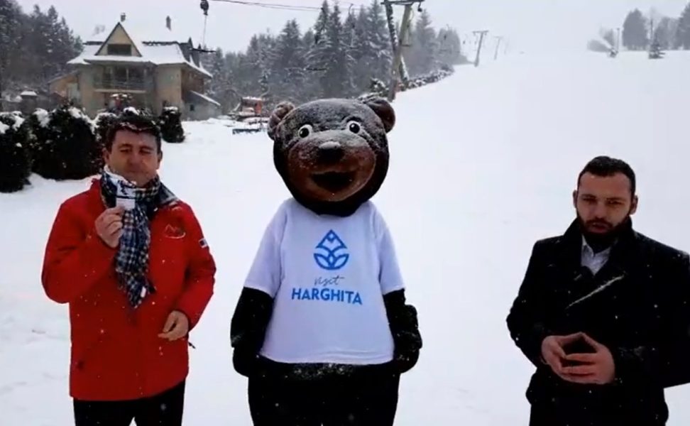 SkiHarghita este prima regiune din România care include șase pârtii de schi