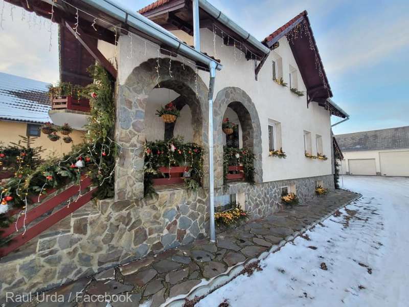 Covasna: Casa cea mai frumos împodobită de sărbători, premiată de Primăria Întorsura Buzăului