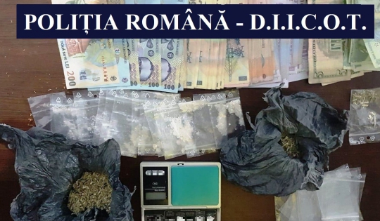 Cinci bărbaţi, reținuți pentru constituirea unui grup infracţional organizat şi operaţiuni cu produse susceptibile a avea efecte psihoactive