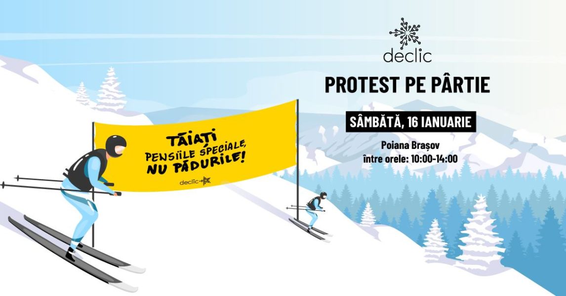 Protest mâine în Poiana Brașov împotriva pensiilor speciale