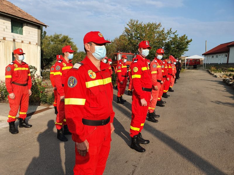 Pompierii mureșeni se vor perfecționa în noul centru de la Gornești