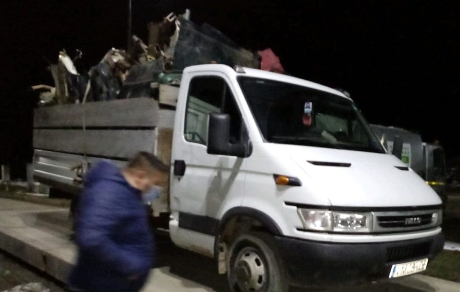 Transport ilegal de deşeuri feroase, confiscat de Garda de Mediu Harghita