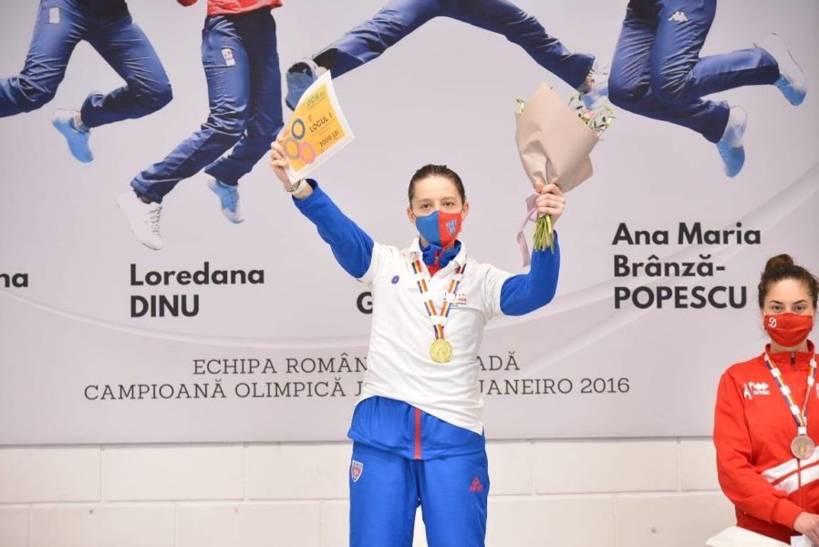 Ana Maria Popescu, campioană națională la spadă