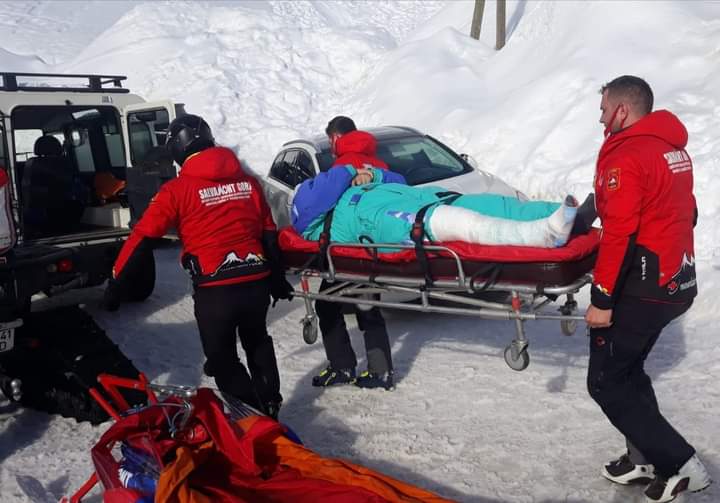 În Poiana Brașov a fost înregistrat un număr record de accidentări