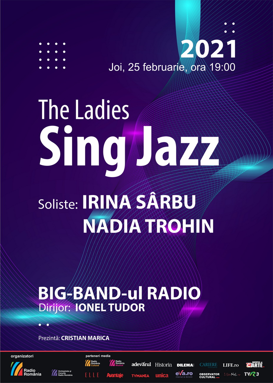 The Ladies Sing Jazz cu Irina Sârbu și Nadia Trohin – live de la Sala Radio
