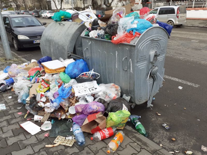 Mun. Târgu Mureș a încetat contractul cu operatorul de salubritate