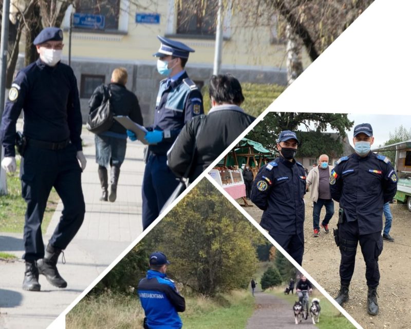 Activitatea jandarmilor harghiteni, centrată în 2020 pe măsuri anti-COVID