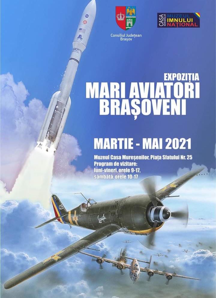 Marii aviatori, celebrați la muzeul „Casa Mureșenilor” din Brașov