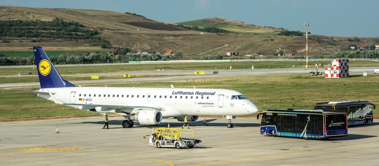 Se reiau zborurile spre Frankfurt din Cluj-Napoca