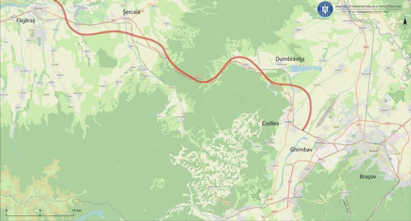 Undă verde pentru autostrada Brașov- Făgăraș