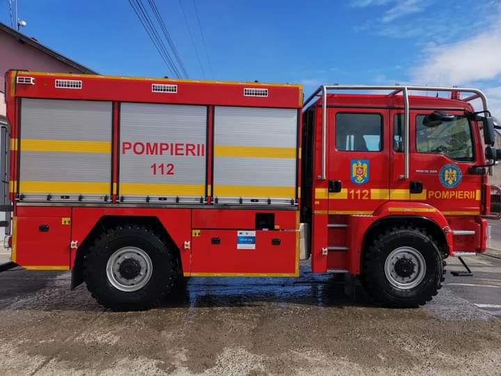 Aproape jumătate din autospecialele de stingere ale ISU Mureș sunt mai vechi de zece ani