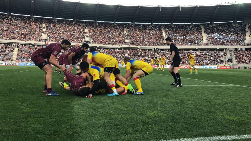 România întâlnește Georgia, la rugby