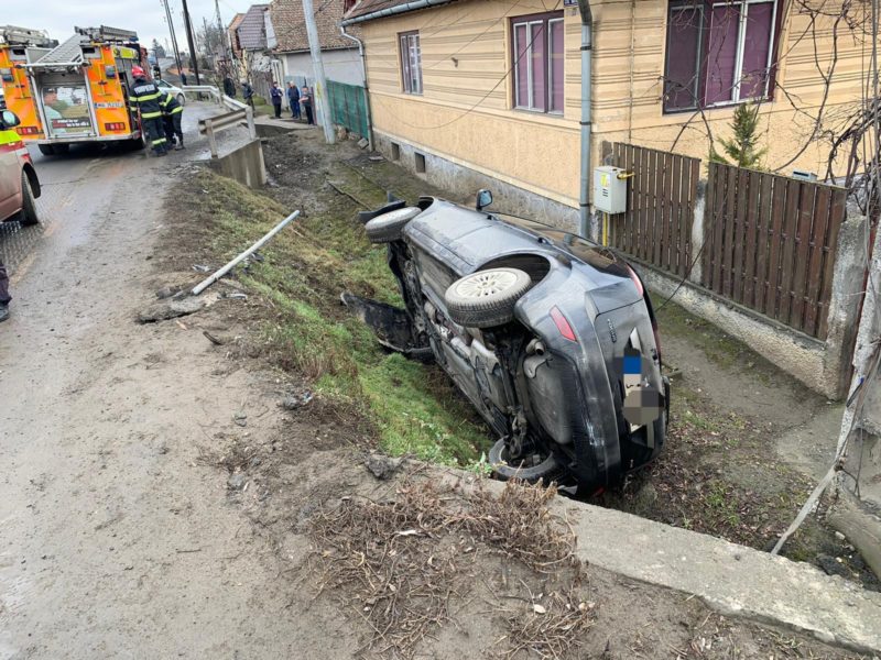Două accidente în ultima oră în Mureș