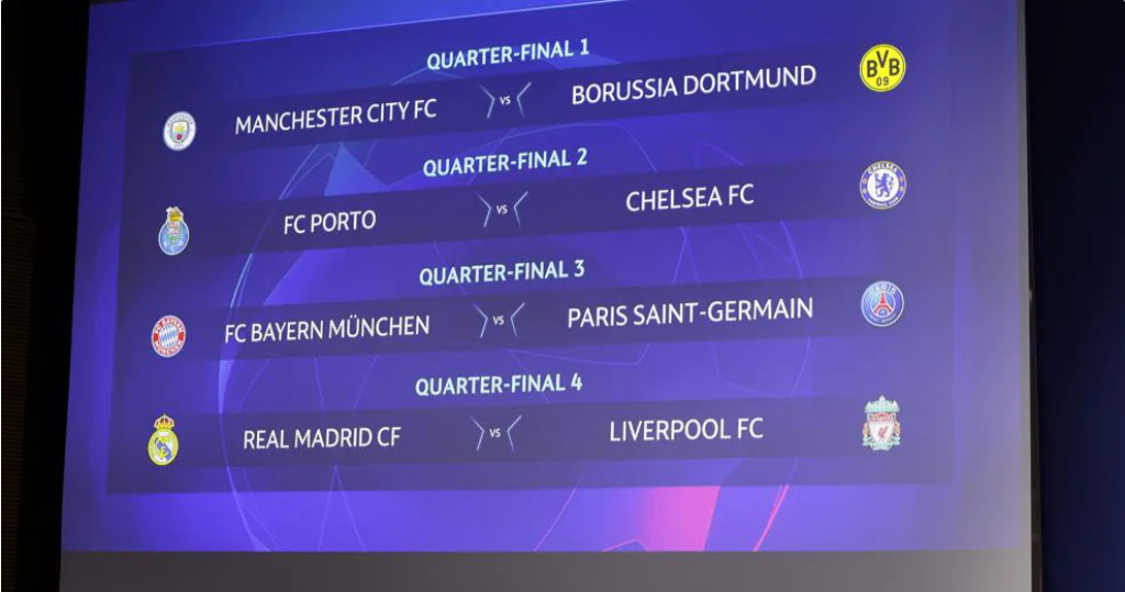 „Sferturile” UEFA Champions League