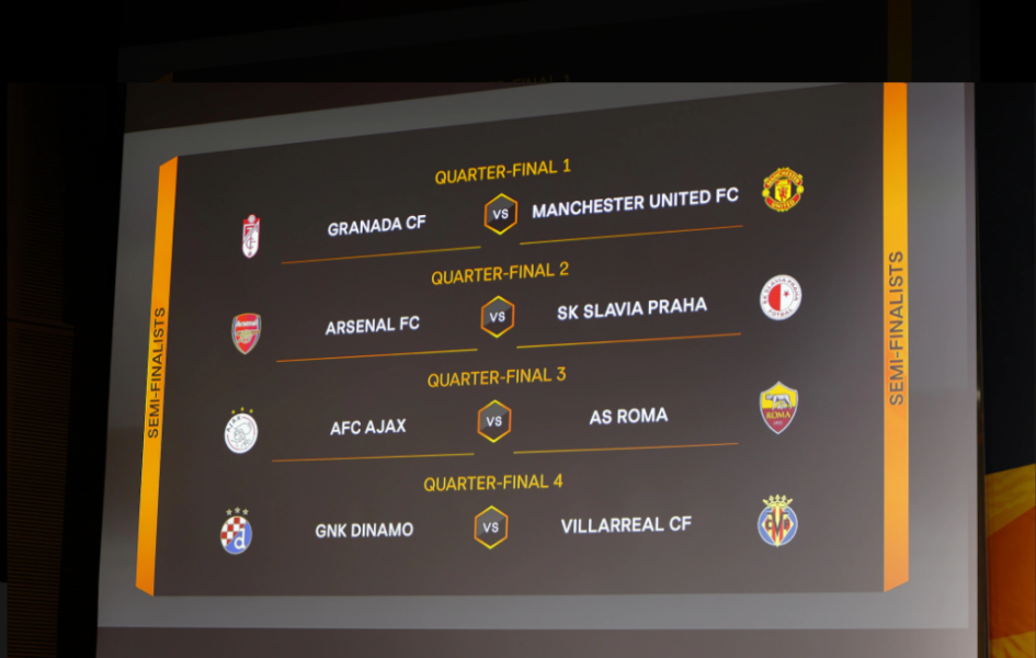 UEFA Europa League: sferturi de finală