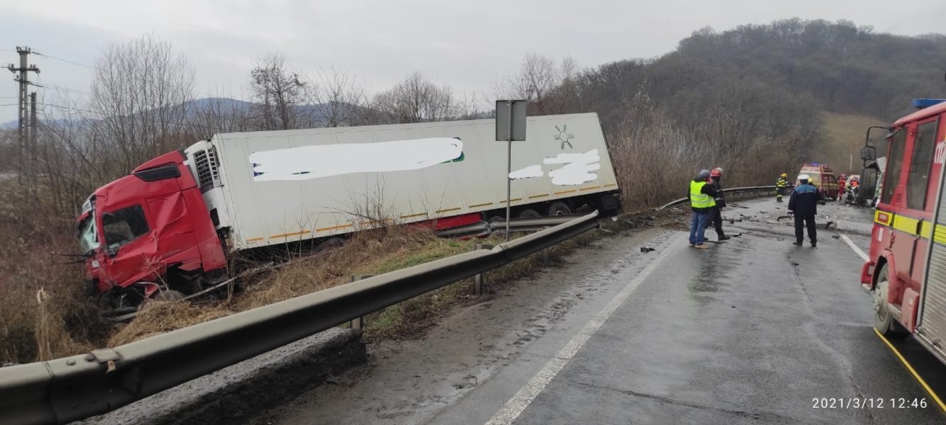 Grav accident rutier în apropiere de Sighișoara