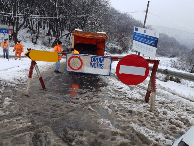 UPDATE: Circulaţia pe DN 14, între Daneş şi Sighişoara, a fost reluată
