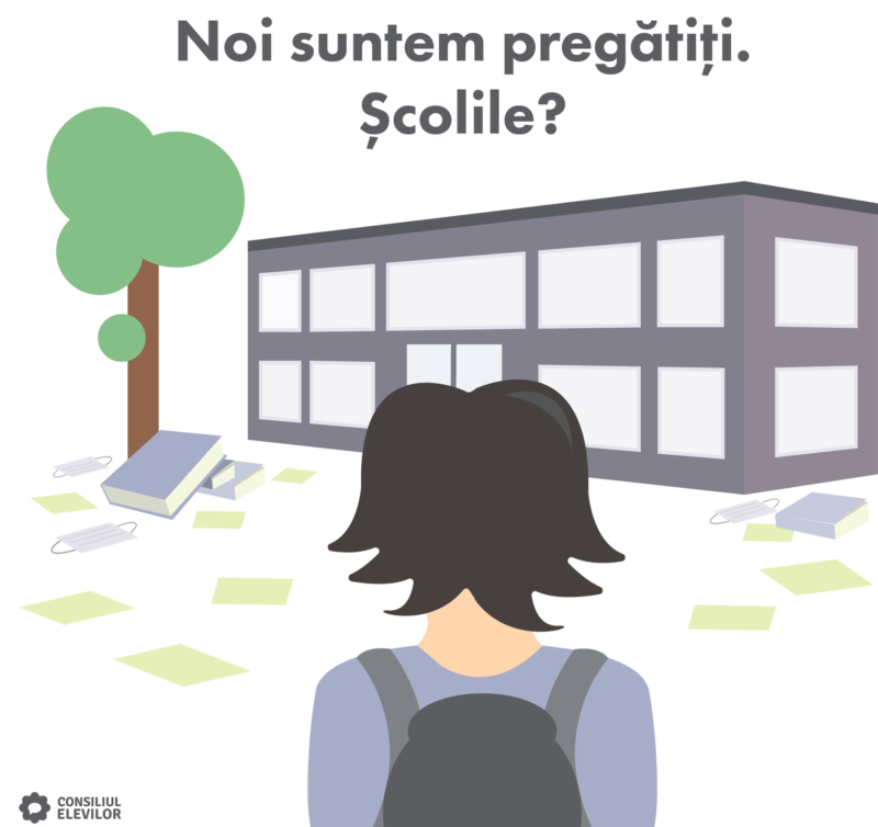 Protest al asociațiilor de elevi față de situația actuală a educației din România