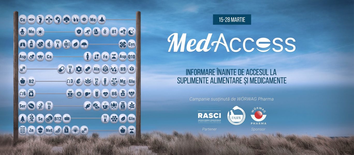 Campanie de informare pentru utilizarea suplimentelor alimentare
