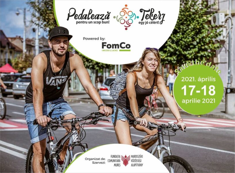 Târgumureșenii sunt invitați să pedaleze pentru un scop bun