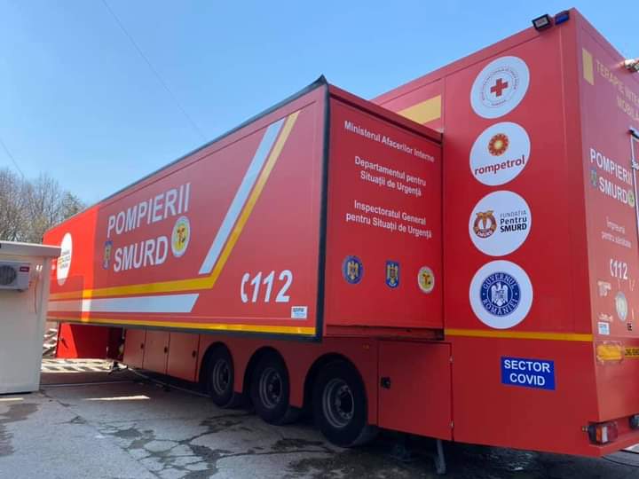 Trei pacienți bolnavi de COVID-19 și-au pierdut viața în unitatea mobilã de Terapie Intensivă de la spitalul Victor Babeș